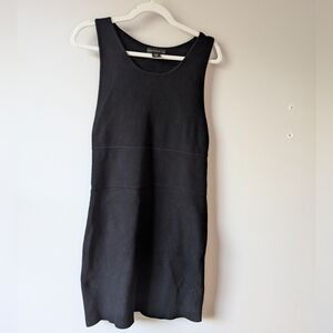 House of Harlow 1960 Black Ribbed Mini Dress